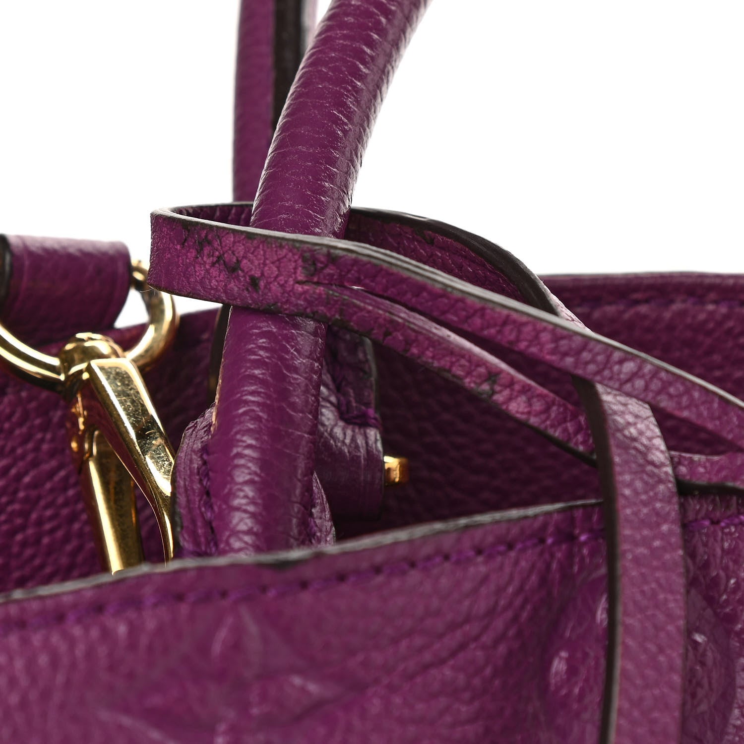 Louis Vuitton Empreinte Montaigne MM Amethyste 11 of 12