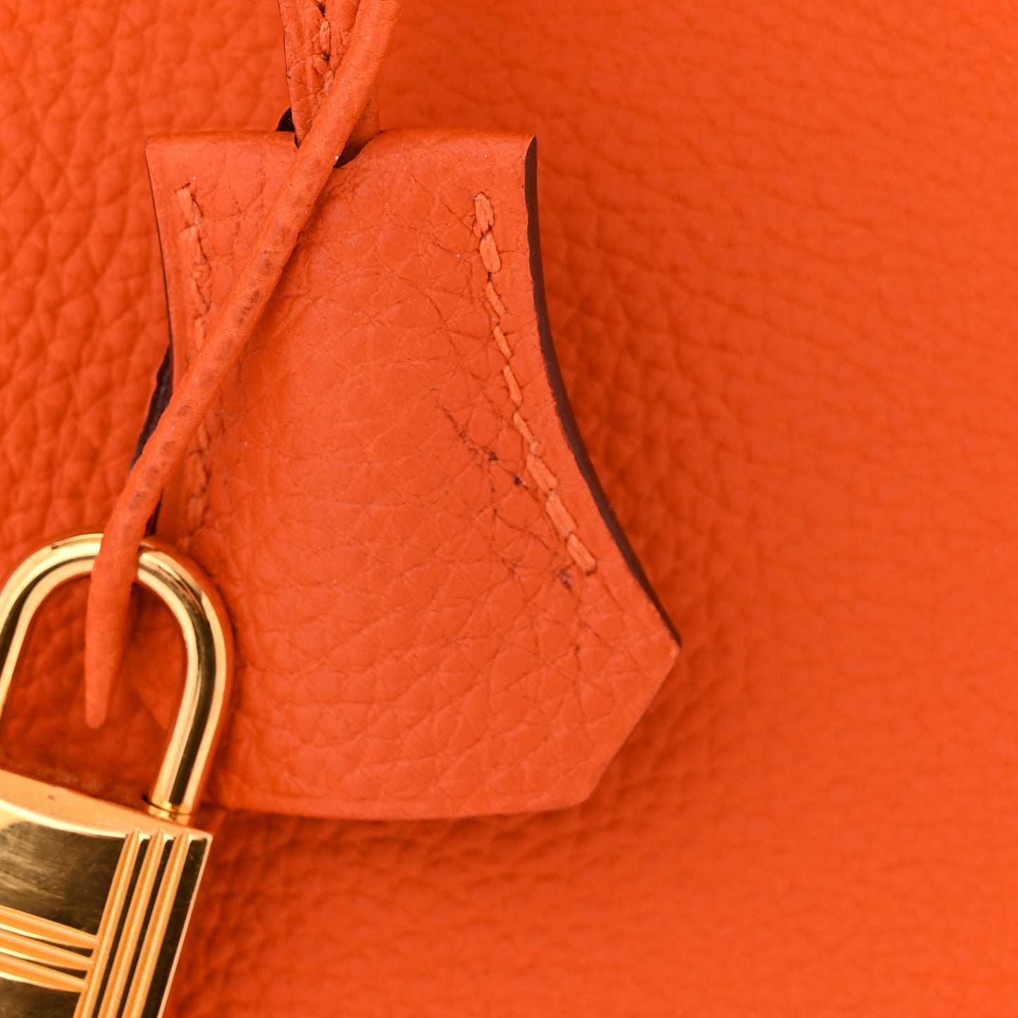 Togo Birkin 35 Orange