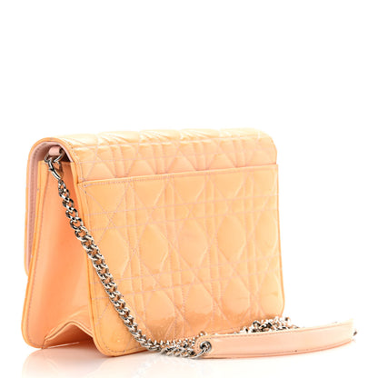 Christian Dior Patent Cannage Miss Dior Promenade Pouch Pink 4 of 18