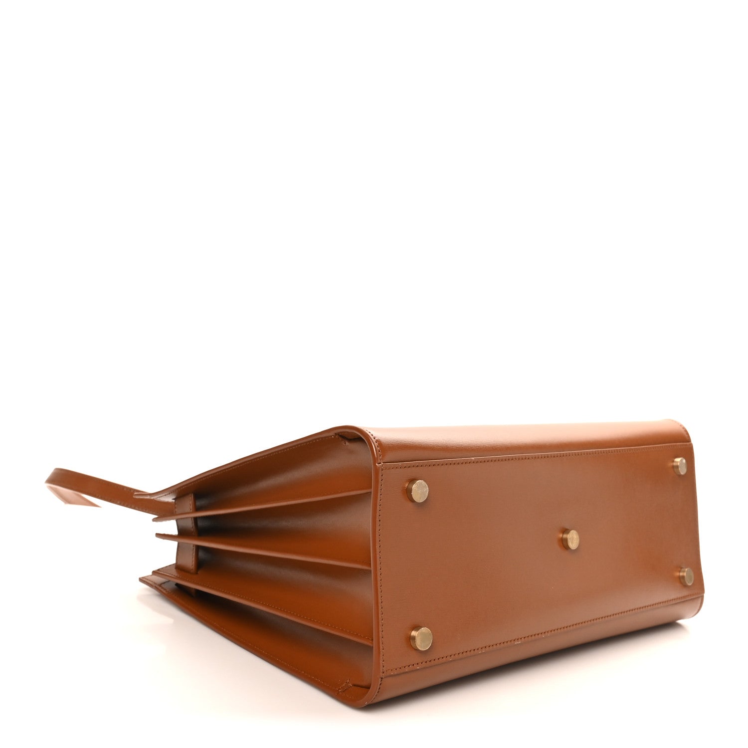 Saint Laurent Calfskin Small Sac De Jour Brown 5 of 10