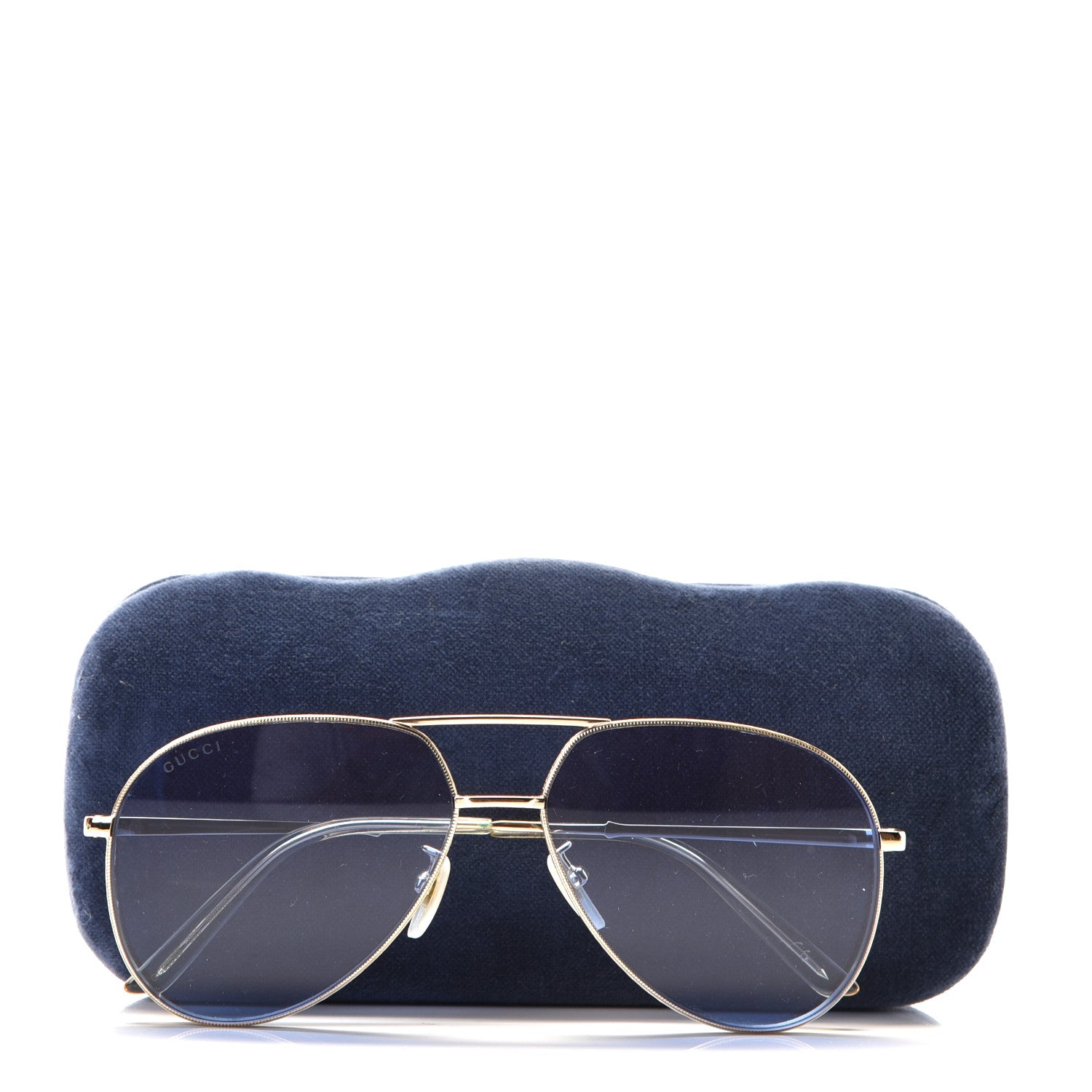 Gucci Aviator Sunglasses GG0356S Gold 6 of 6