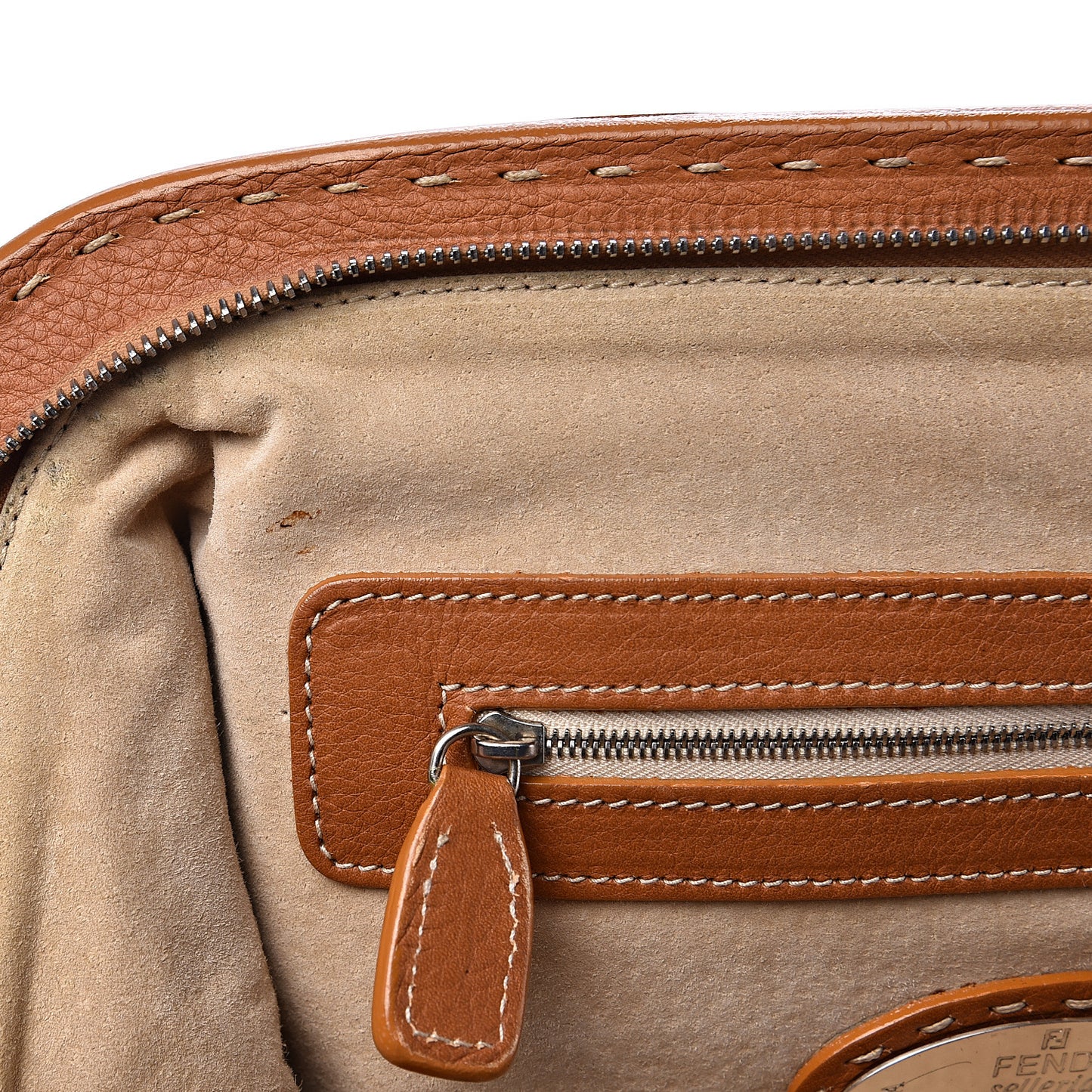 Calfskin Romano Selleria Adele 1328 Bag Brown