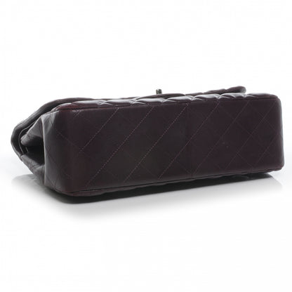 Chanel Lambskin Jumbo Double Flap Plum 4 of 9