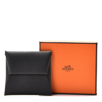 Hermes Epsom Bastia Coin Purse Black 4 of 8