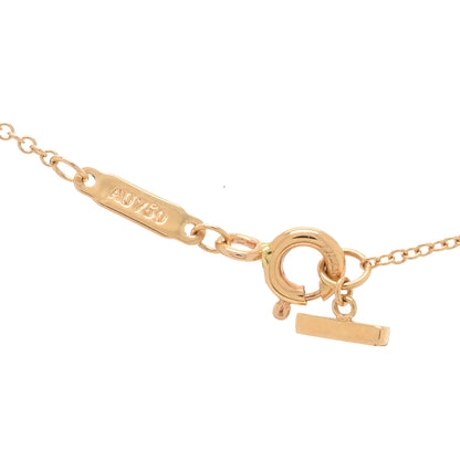 Tiffany 18K Rose Gold Small T Smile Pendant Necklace 3 of 3
