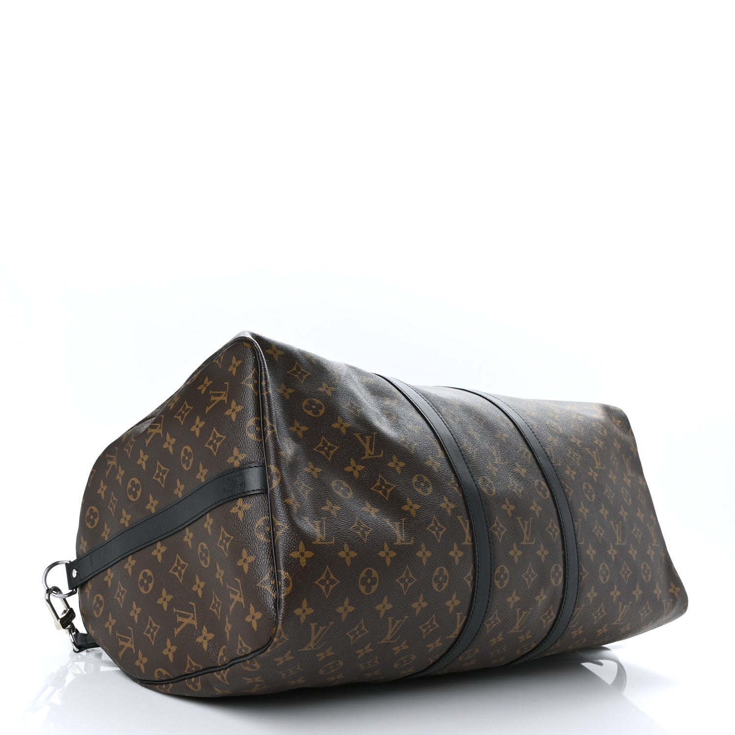 Louis Vuitton Monogram Macassar Keepall Bandouliere 55 4 of 10