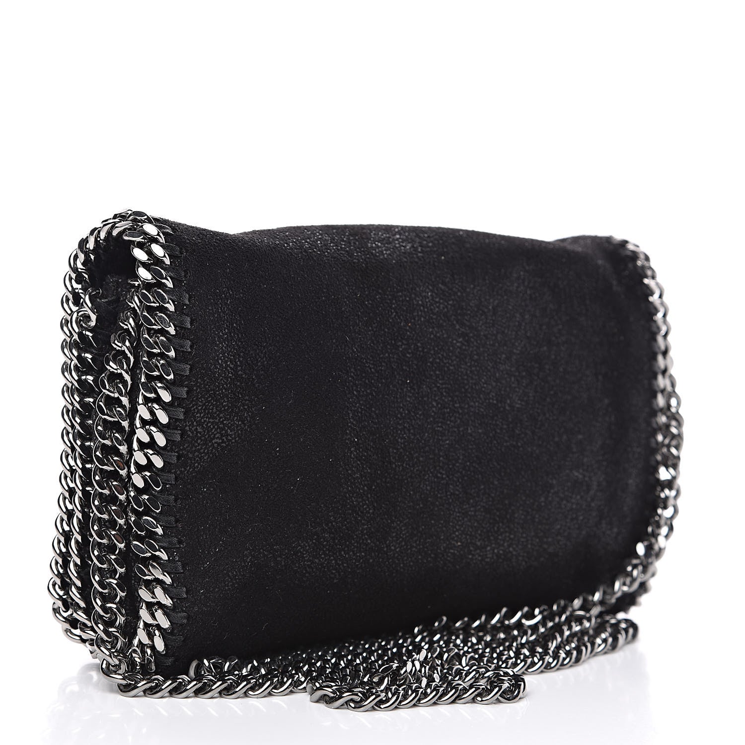 Stella McCartney Shaggy Deer Falabella Crossbody Bag Black 3 of 8