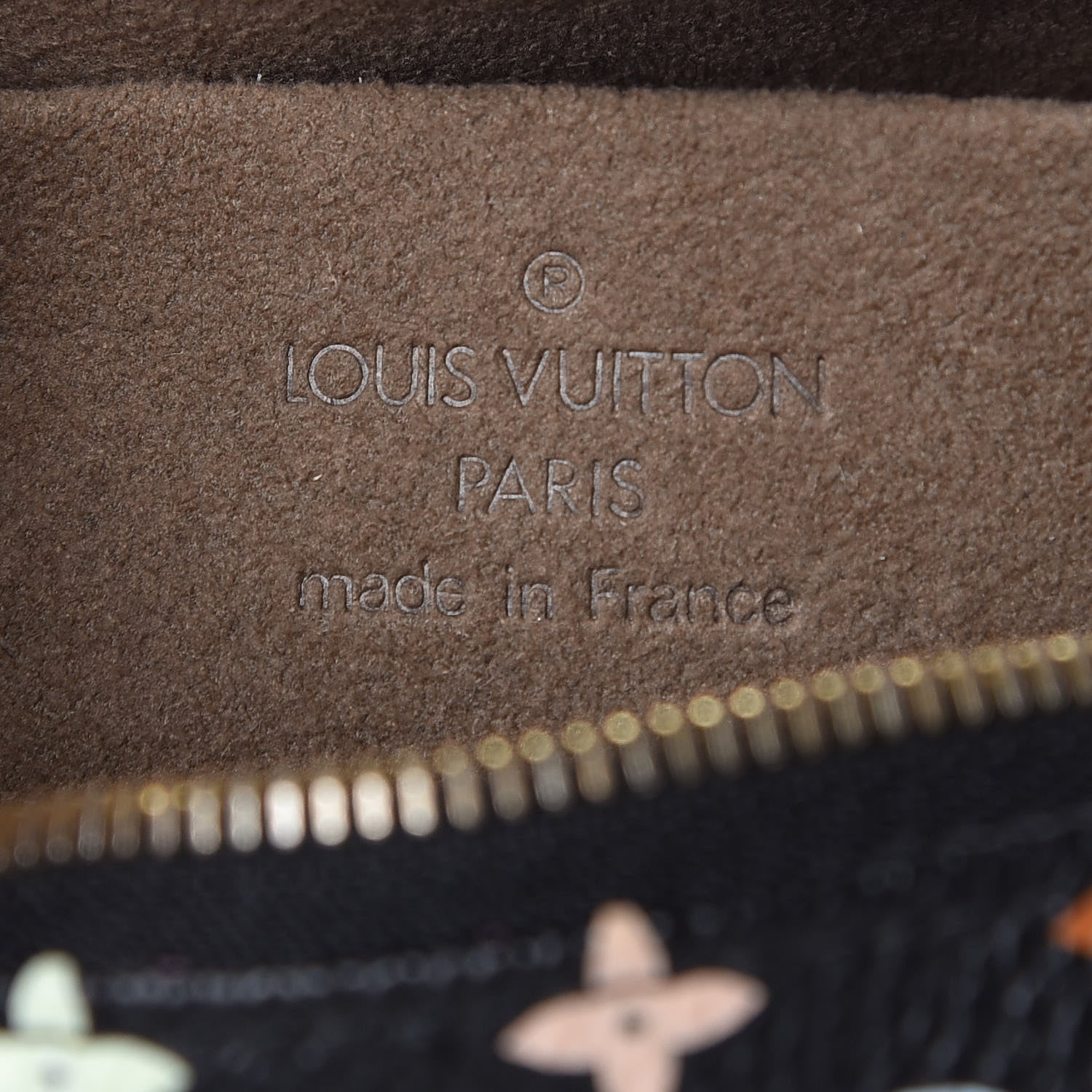 Louis Vuitton Monogram Multicolor Trousse Wapity Black 6 of 6