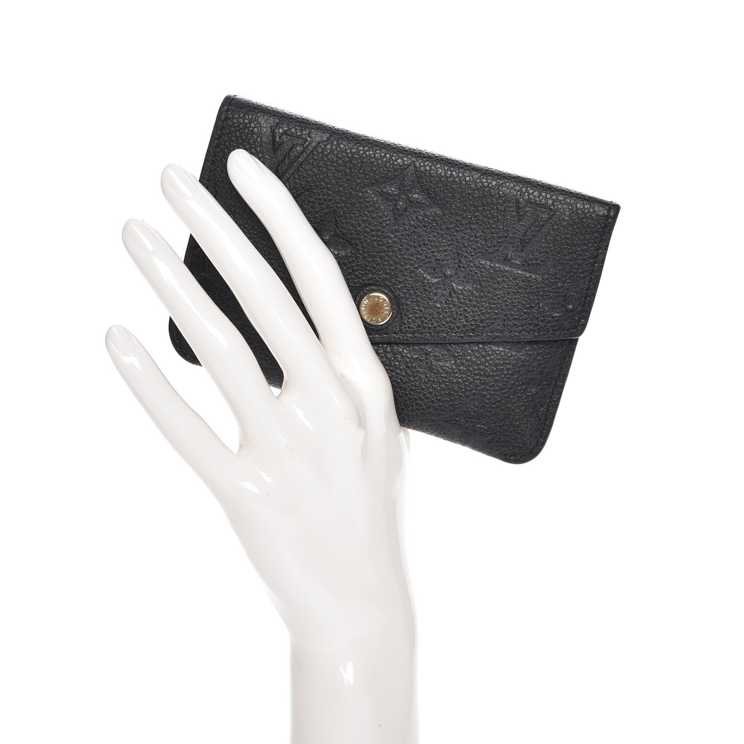 Louis Vuitton Empreinte Key Pouch Black 2 of 8