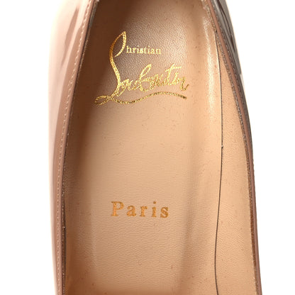 Christian Louboutin Patent New Simple 120 Pumps 38.5 Nude 7 of 8