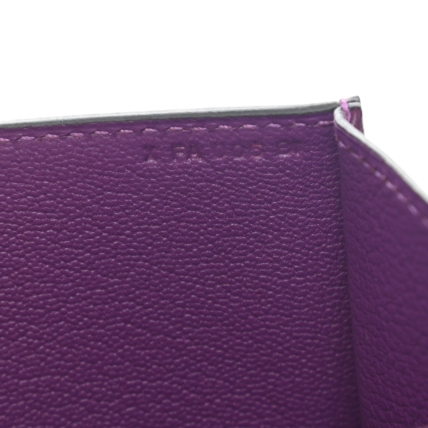 Hermes Tadelakt Medor 23 Clutch Anemone 7 of 7