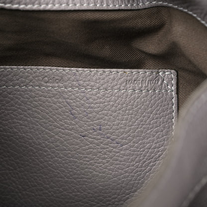 Chloe Calfskin Medium Marcie Round Crossbody Bag Cashmere Grey 6 of 18