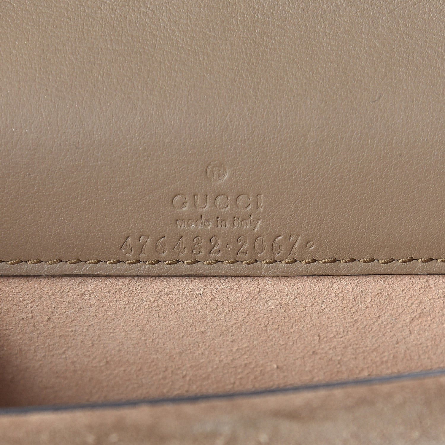 Gucci GG Supreme Monogram Super Mini Dionysus Shoulder Bag Taupe 5 of 7