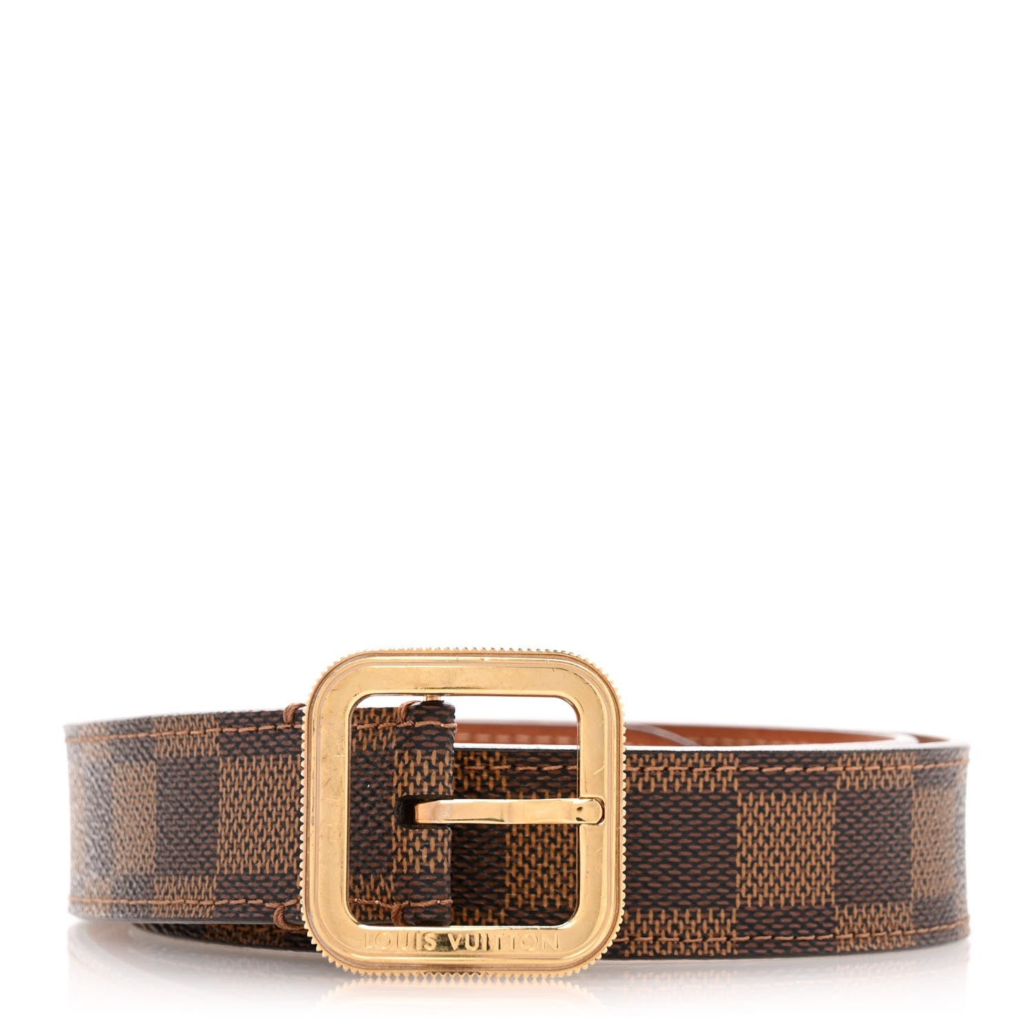 Louis Vuitton Damier Ebene Tresor Belt 90 36 1 of 11