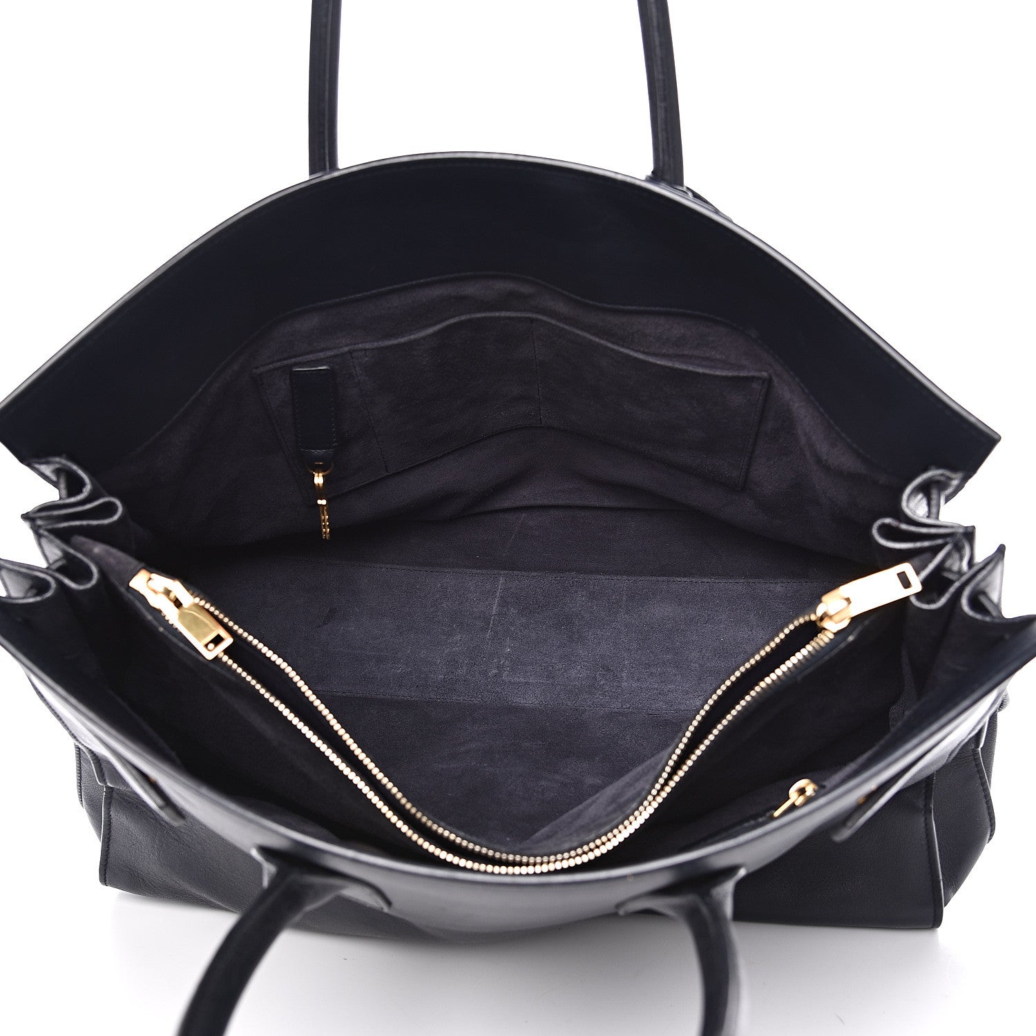 Saint Laurent Calfskin Large Sac De Jour Carryall Navy Blue 5 of 18