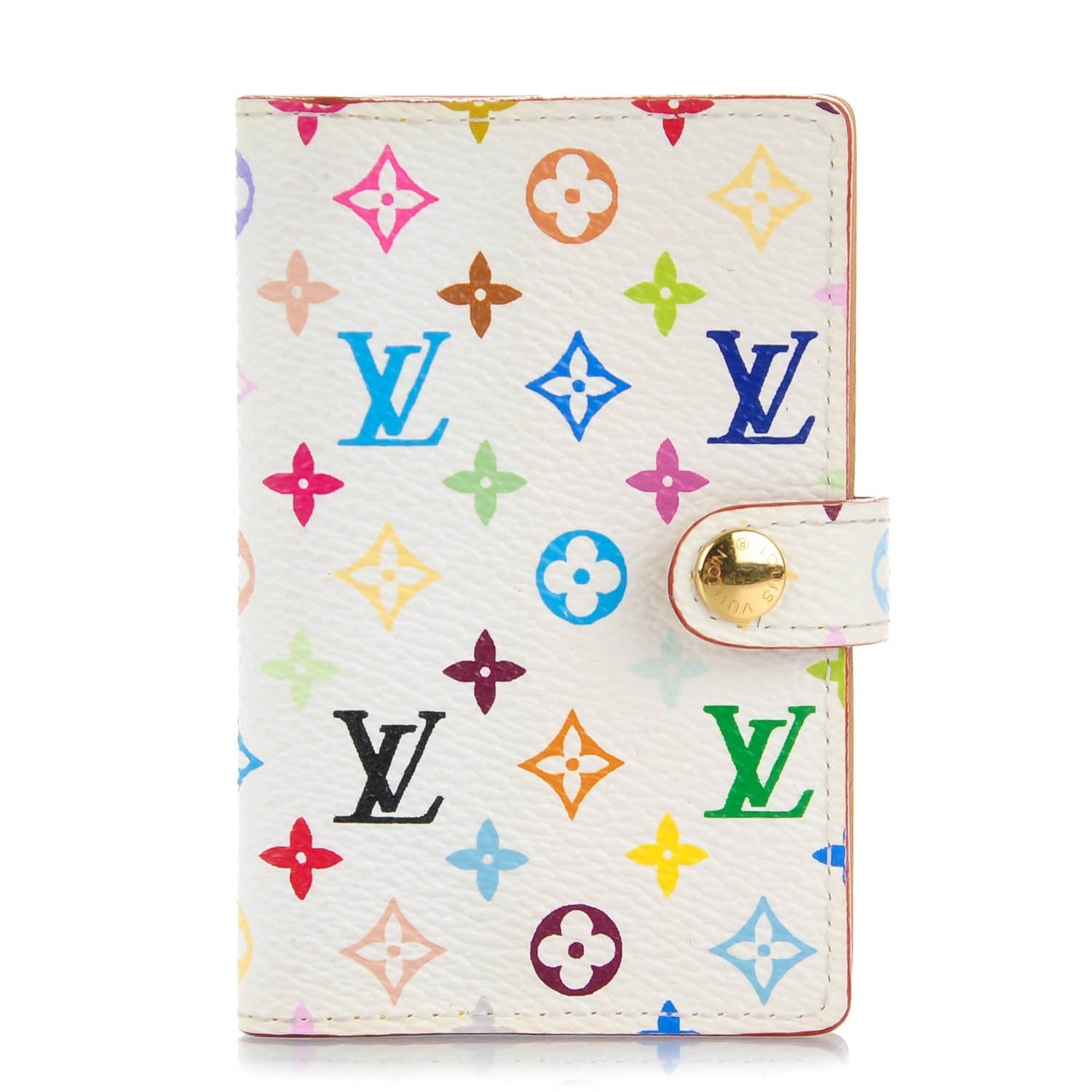 Louis Vuitton Monogram Multicolor Carnet de Bal Mini Agenda Cover White 1 of 7