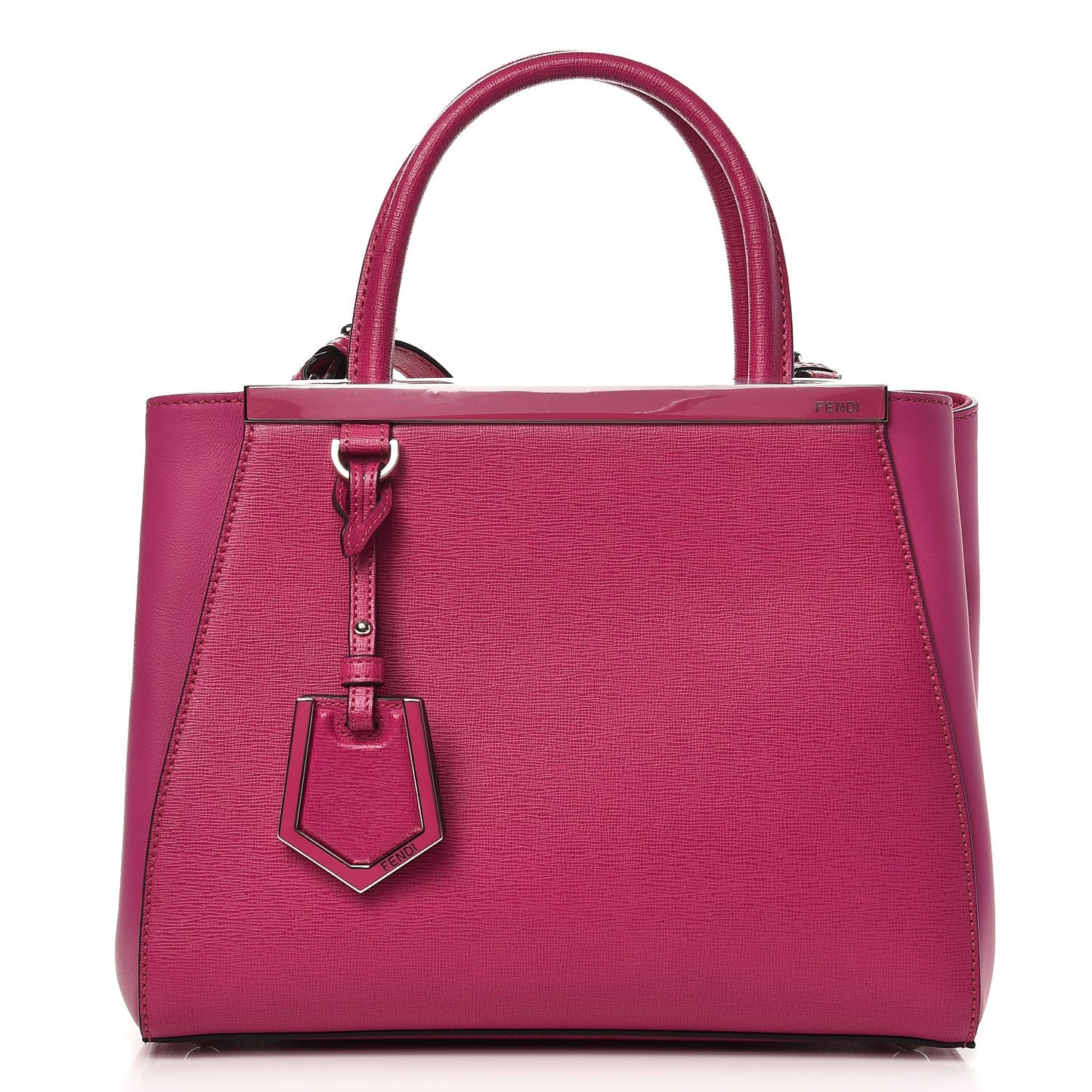 Vitello Elite Petite 2Jours Tote Magenta