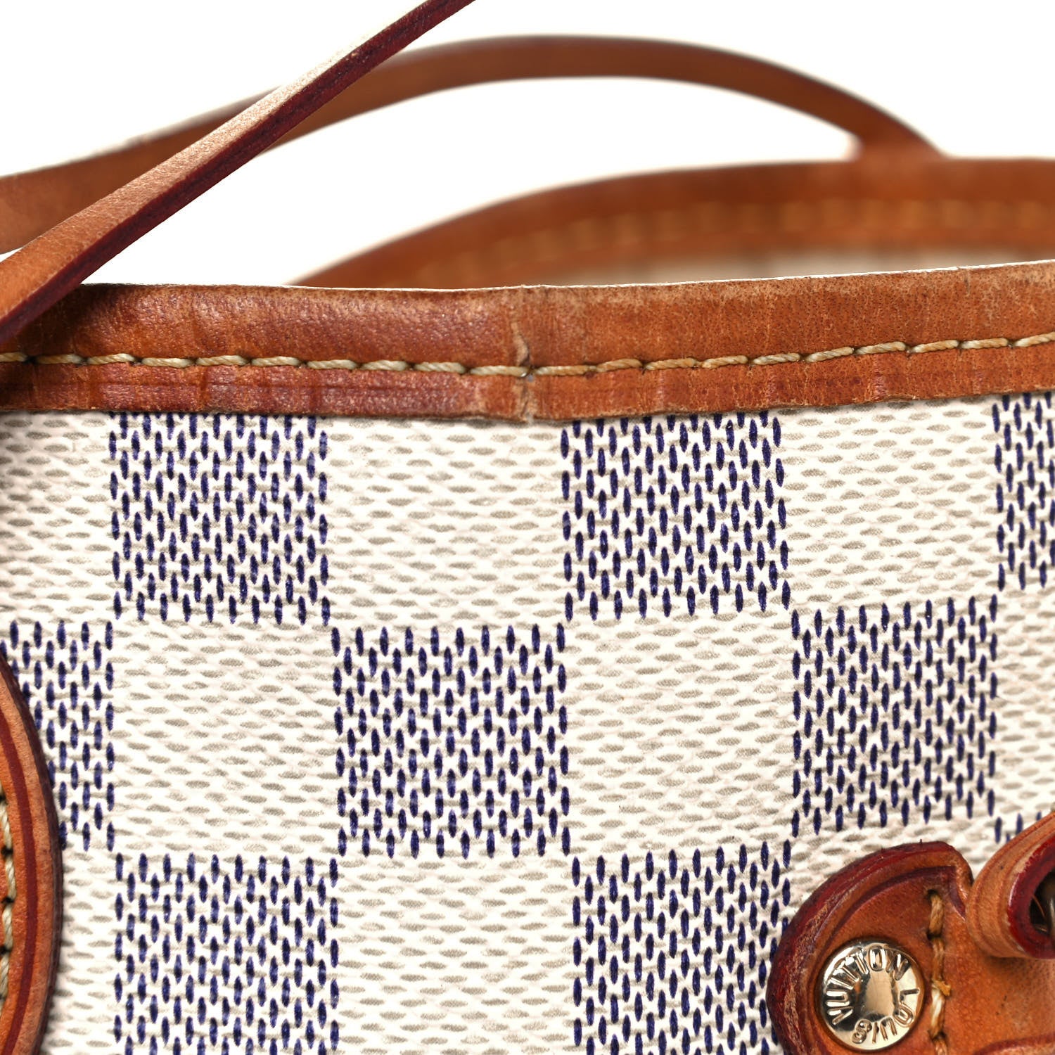 Louis Vuitton Damier Azur Neverfull MM 17 of 17