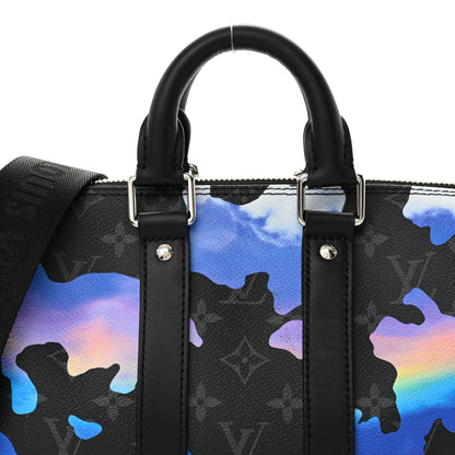 Louis Vuitton Sunset Monogram Eclipse Keepall Bandouliere 25 7 of 9