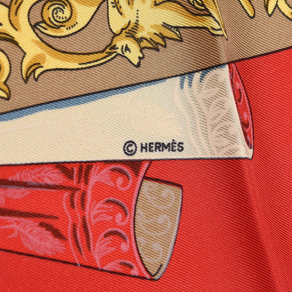 Hermes Silk L’Atlantide Scarf 90 4 of 4