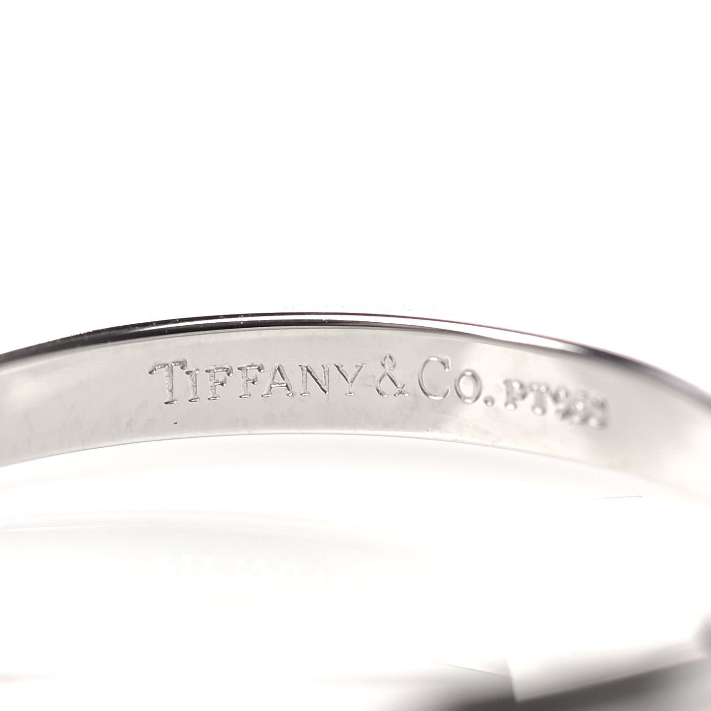 Platinum Diamond .24ct Solitaire Engagement Ring 51 5.75