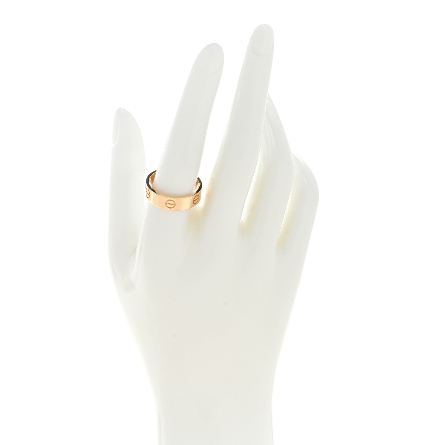 Cartier 18K Yellow Gold 5.5mm LOVE Ring 59 8.75 2 of 5