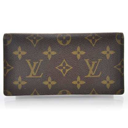 Louis Vuitton Monogram Simple Checkbook Holder Wallet 1 of 7