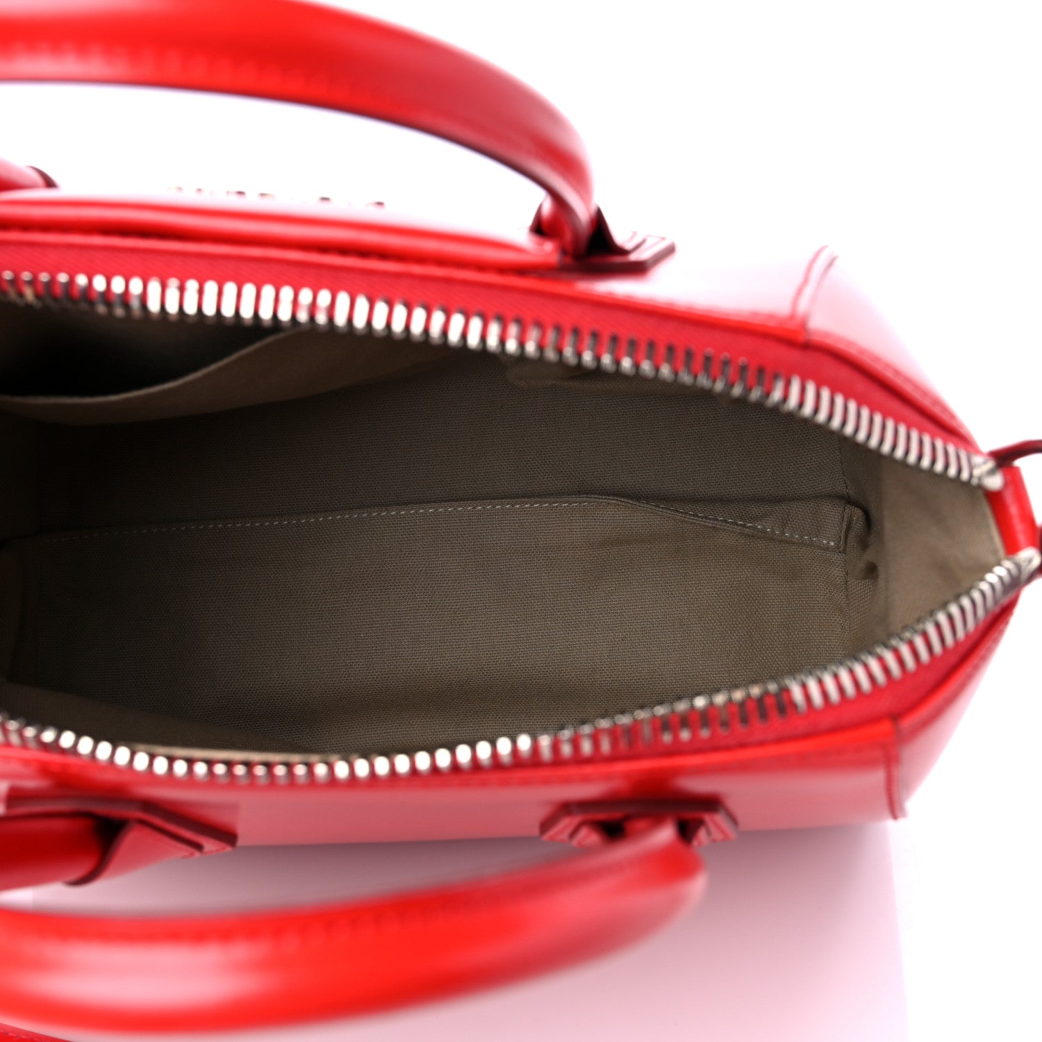 Givenchy Shiny Lord Calfskin Small Antigona Medium Red 5 of 9