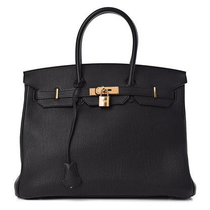 Hermes Togo Birkin 35 Black 1 of 10
