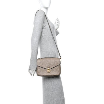 Louis Vuitton Empreinte Pochette Metis Tourterelle 2 of 11