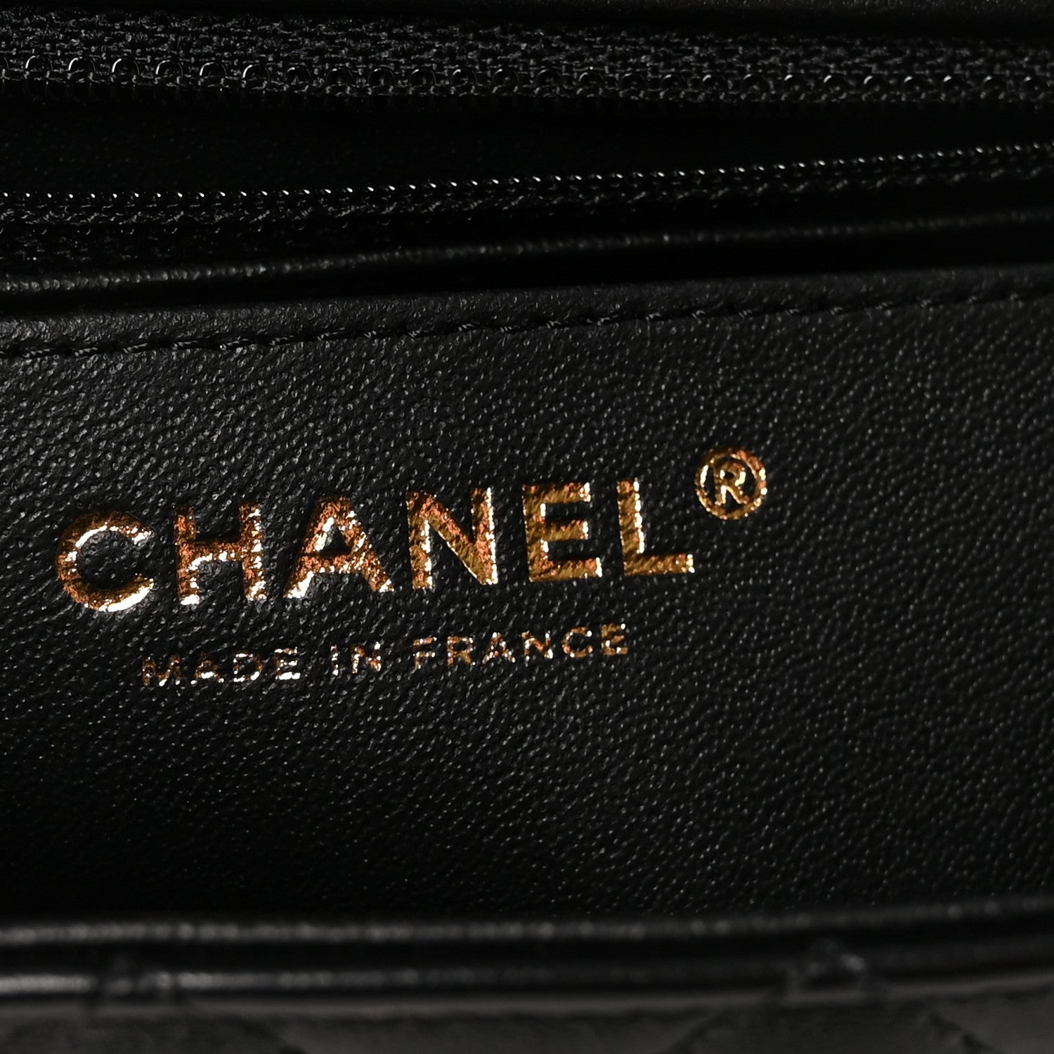 Chanel Lambskin Quilted Mini Rectangular Flap Black 6 of 10