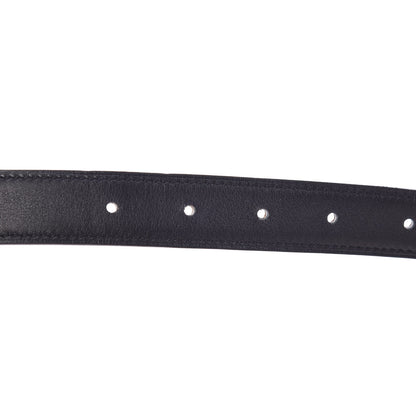 Hermes Swift Epsom 24mm Gamma Belt 80 Black Gold 6 of 7