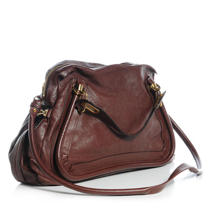 Chloe Calfskin Large Paraty Chocolate 3 of 10