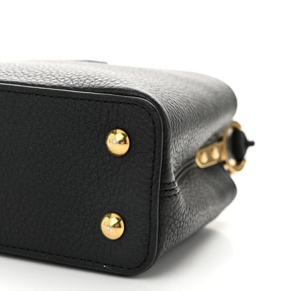 Louis Vuitton Taurillon Mini Capucines Black 9 of 9