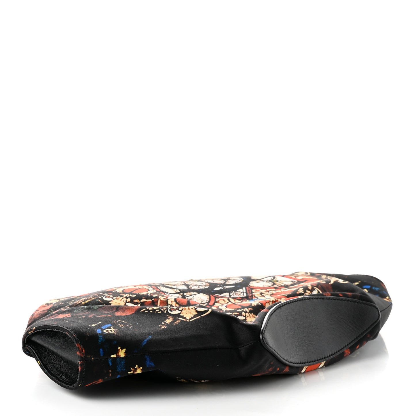 Silk Stained Glass De Manta Clutch Black