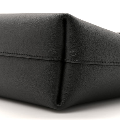 Saint Laurent Calfskin Toy Shopping Tote Black 9 of 12