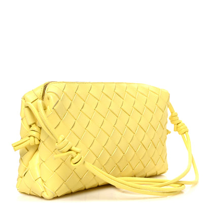 Bottega Veneta Nappa Intrecciato Small Loop Camera Bag Yellow 3 of 9