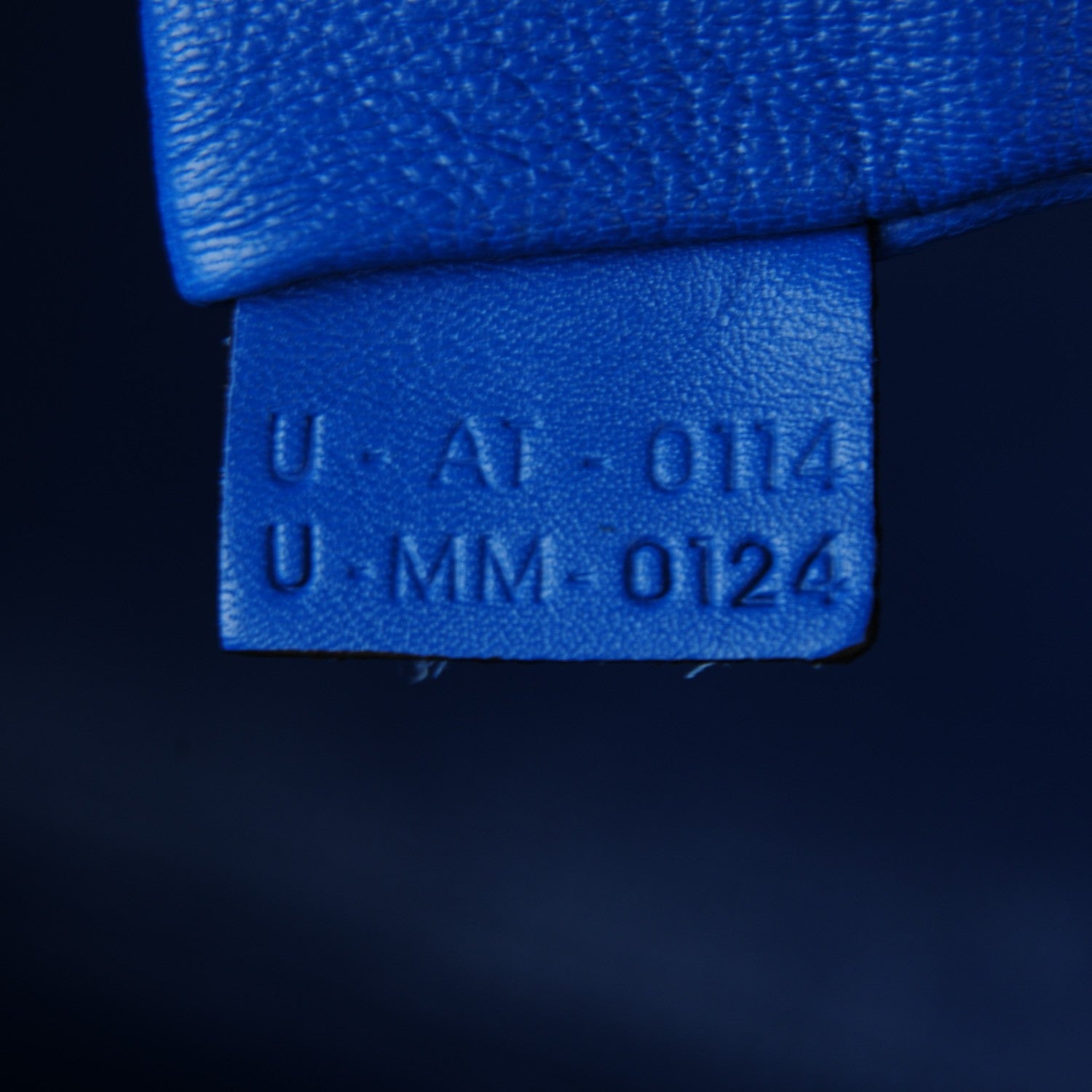 Celine Palmelato Calfskin Mini Luggage Electric Blue 7 of 8