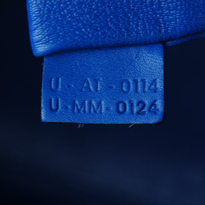 Celine Palmelato Calfskin Mini Luggage Electric Blue 7 of 8