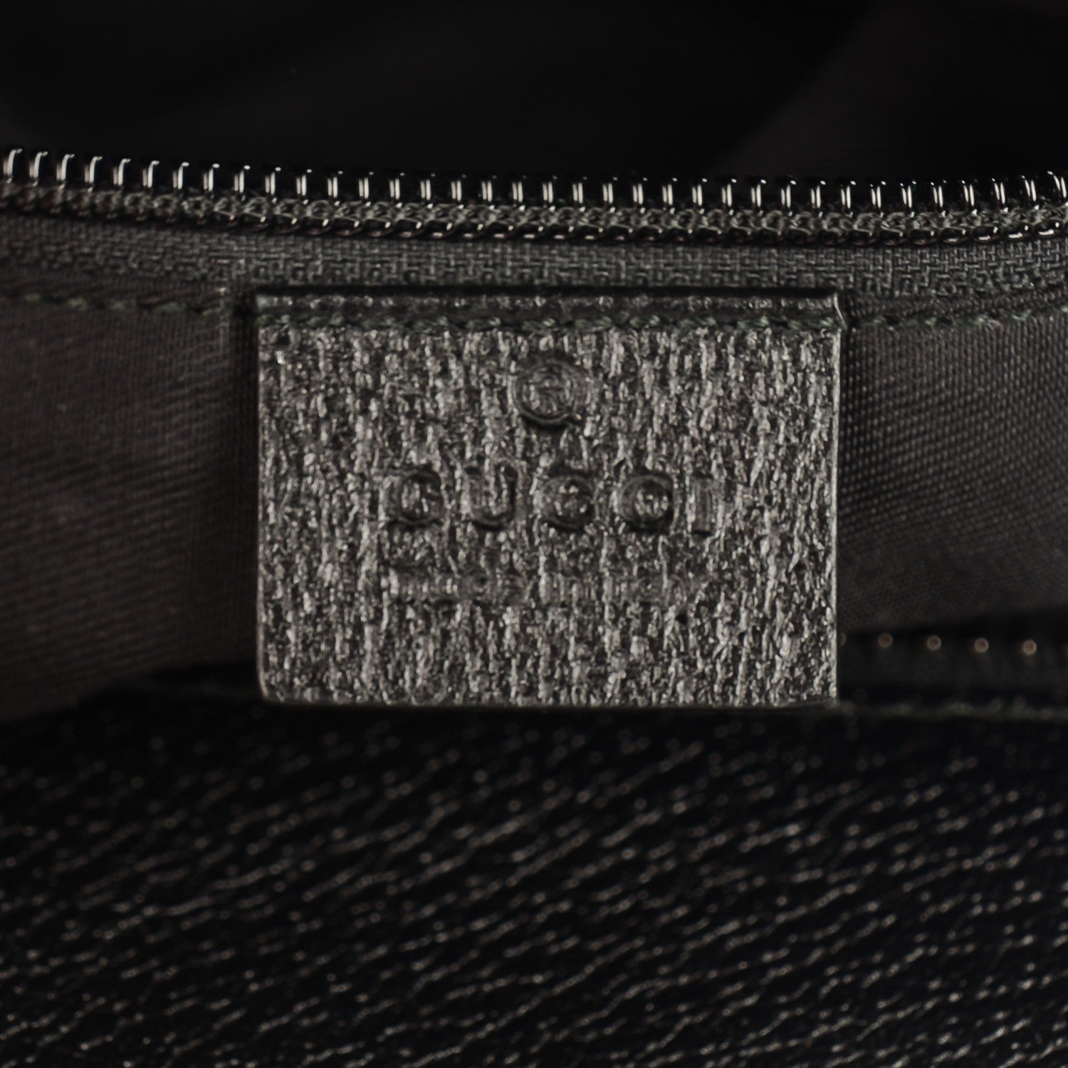 Gucci GG Monogram Medium Web Handle Vertical Tote Black 6 of 7