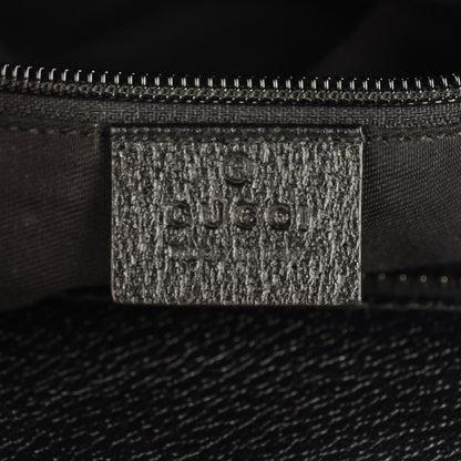 Gucci GG Monogram Medium Web Handle Vertical Tote Black 6 of 7