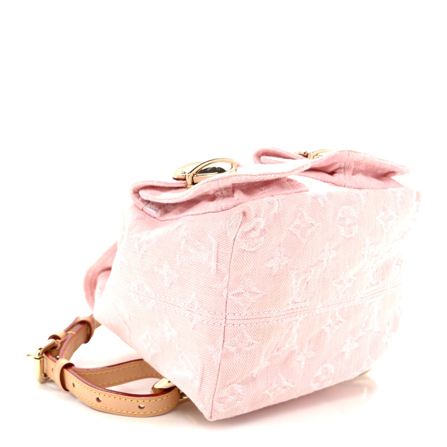 Louis Vuitton Denim Venice Backpack Washed Pink 4 of 9