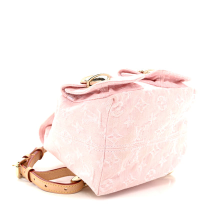 Louis Vuitton Denim Venice Backpack Washed Pink 4 of 9
