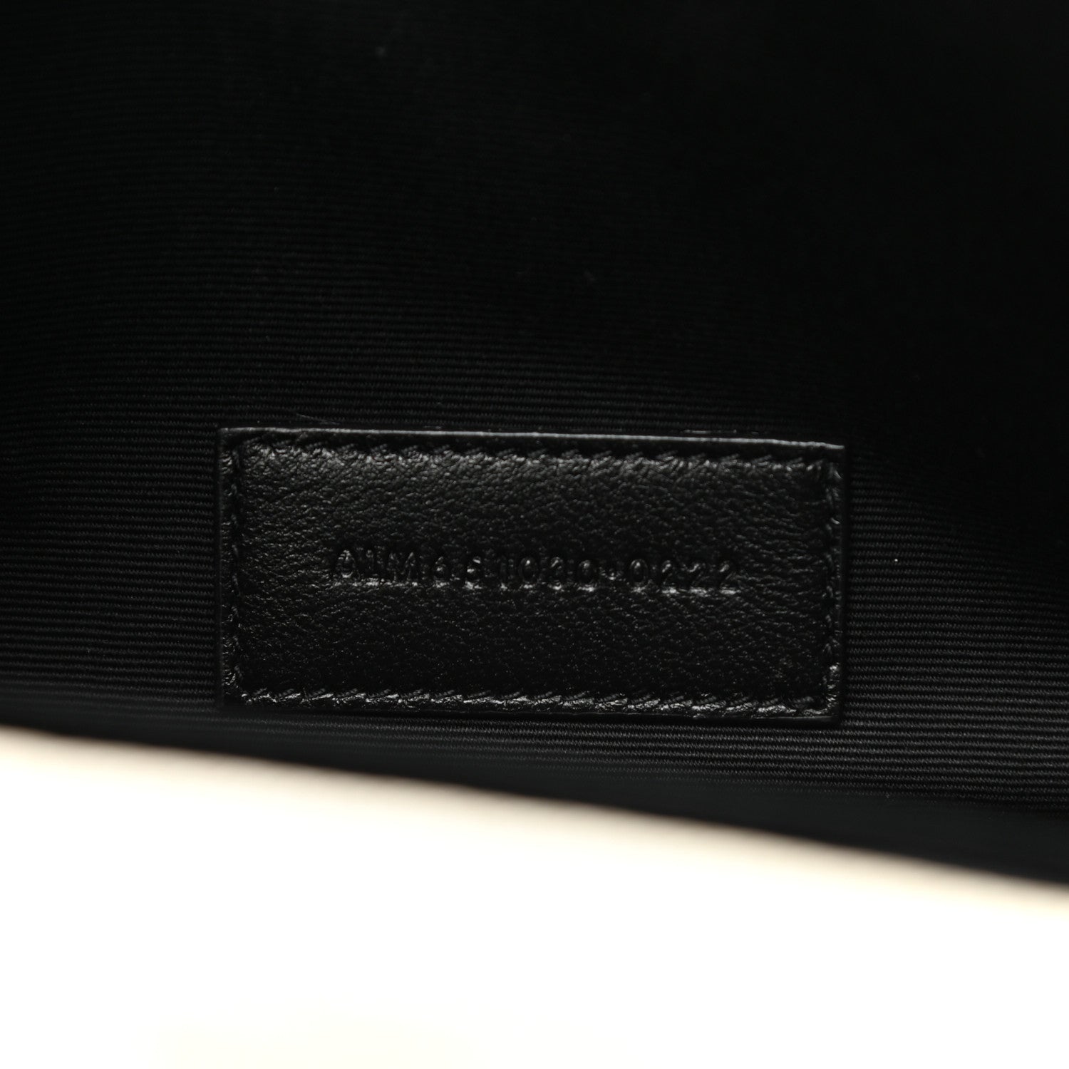 Saint Laurent Grain De Poudre Textured Mixed Matelasse Triquilt Monogram Clutch Blanc Vintage 7 of 8