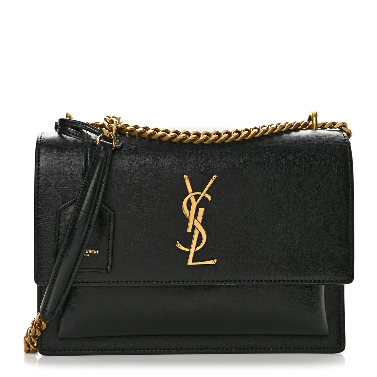 Calfskin Medium Monogram Sunset Black