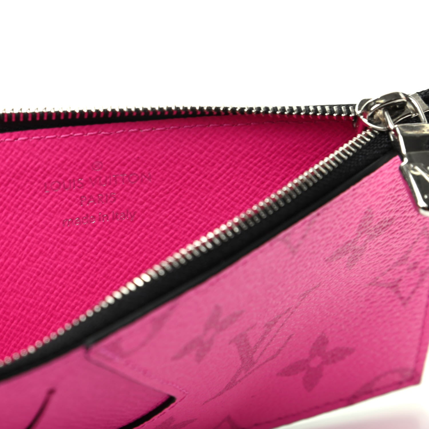 Louis Vuitton Taigarama Coin Card Holder Fuchsia 6 of 7