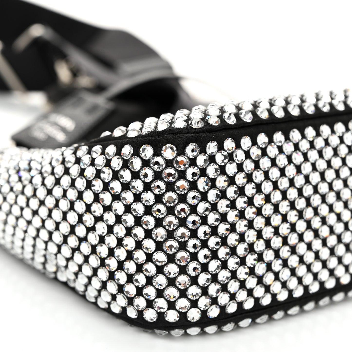 Satin Crystal Re-Edition 2005 Shoulder Bag Cristal
