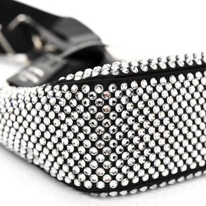 Prada Satin Crystal Re-Edition 2005 Shoulder Bag Cristal 10 of 11