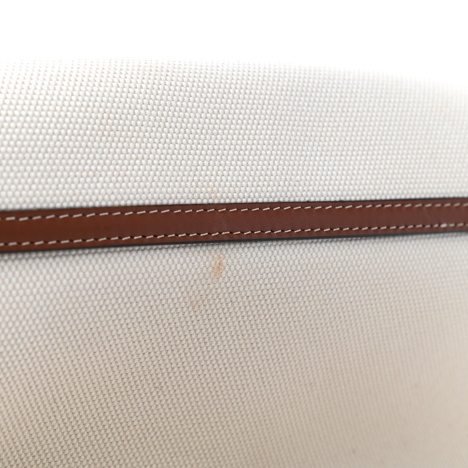 Burberry Canvas Horseferry Print Note Crossbody Bag Natural Tan Fiery Red 4 of 4
