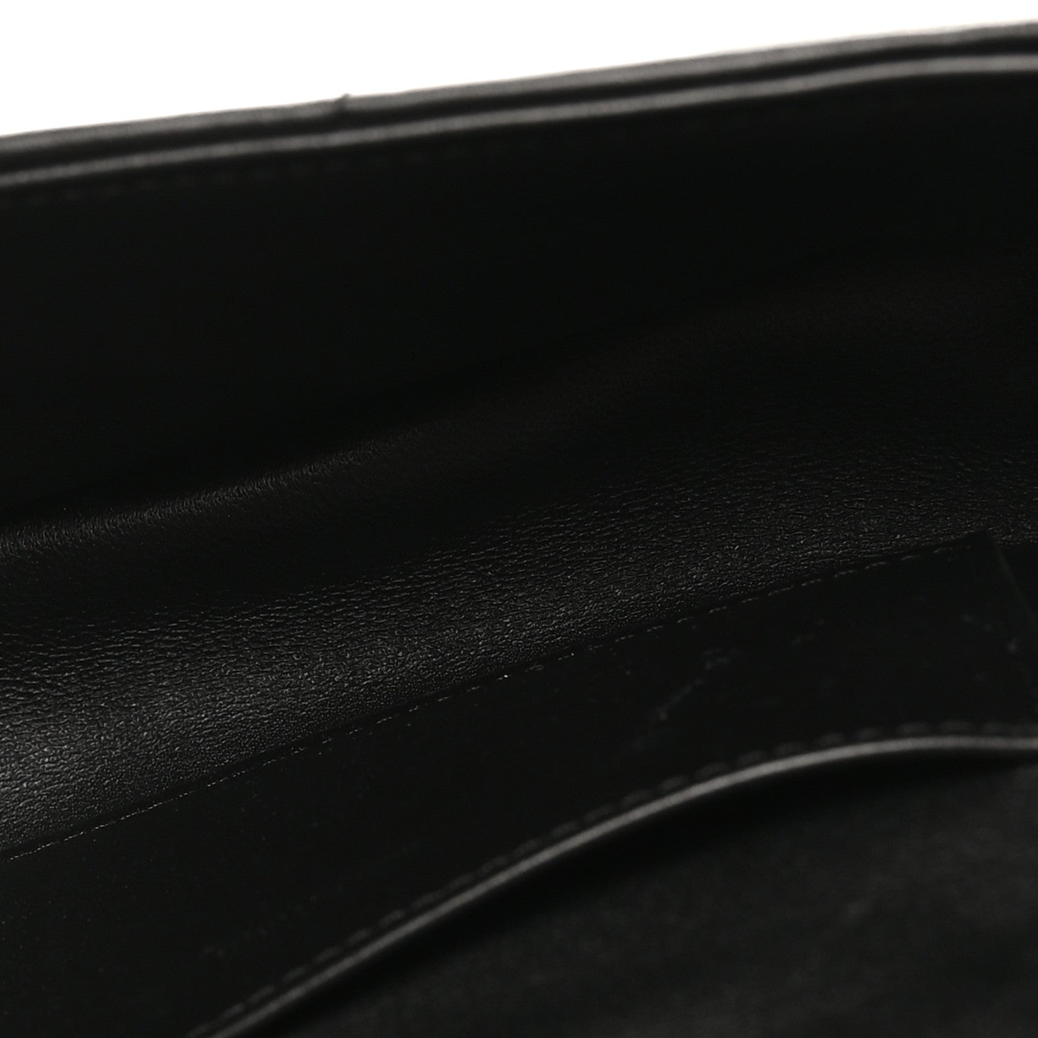Celine Goatskin Matelasse Mini Chain Shoulder Bag  Black 5 of 9
